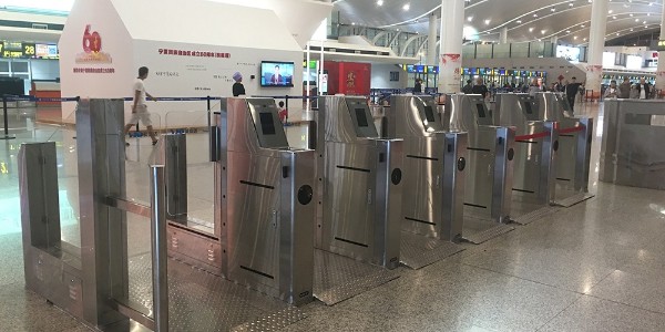 寧夏機(jī)場人證合一檢票系統(tǒng)案例
